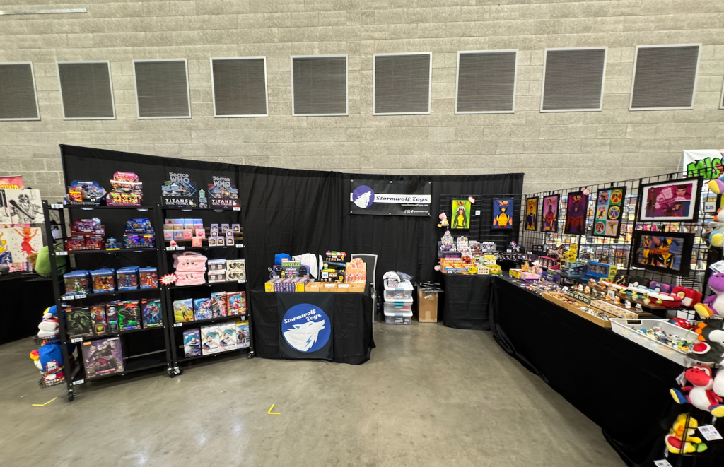 Booth at Lilac City Comic Con 2025