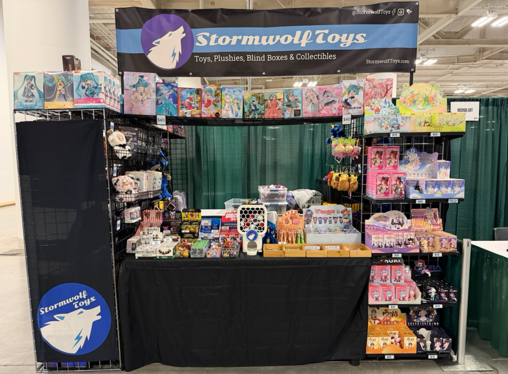 Front of Booth at Emerald City Comic Con 2025